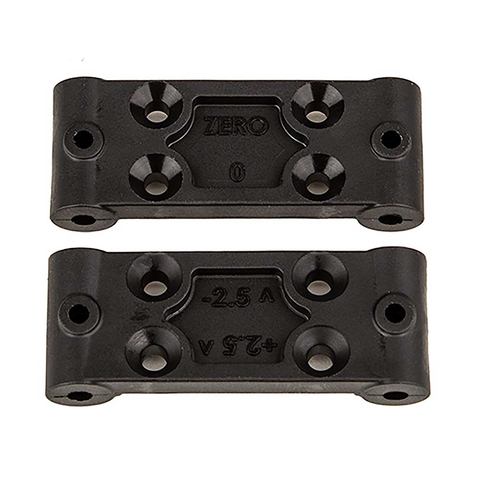 0deg & 2.5deg Front Bulkhead Set, 1/10 Team Associated RC10B6.4