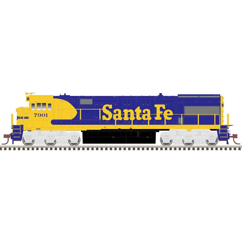 HO U28C CG Silver Santa Fe (Freight Scheme) 7903