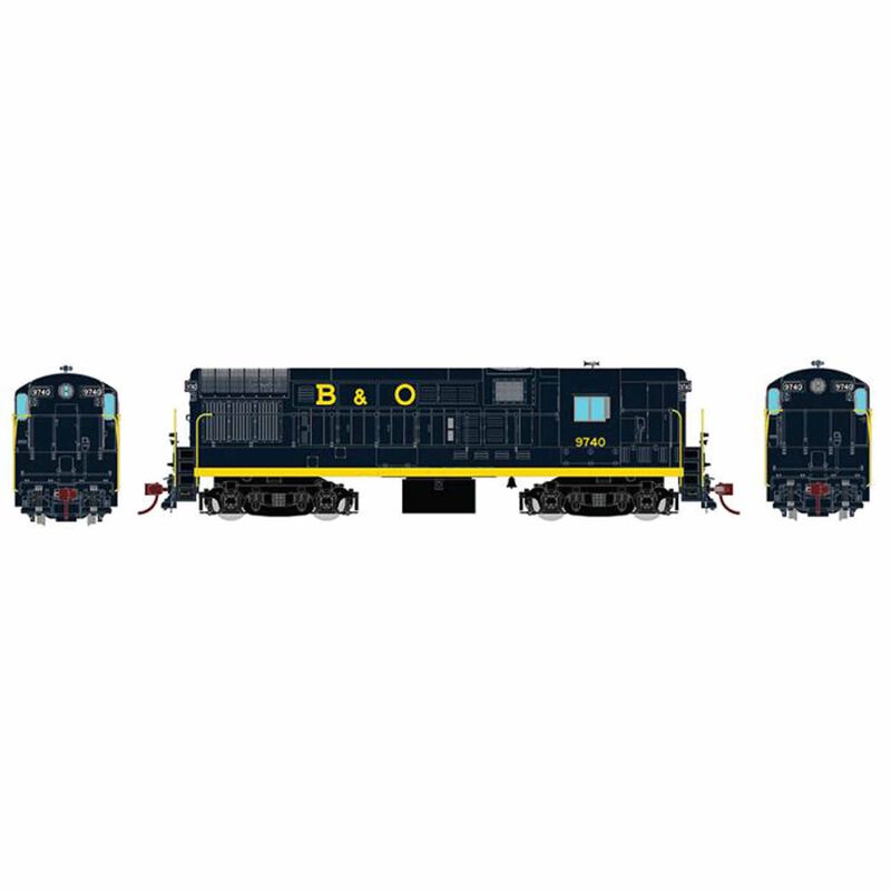 HO H16-44 (DC Silent) B&O Blue Scheme #9741