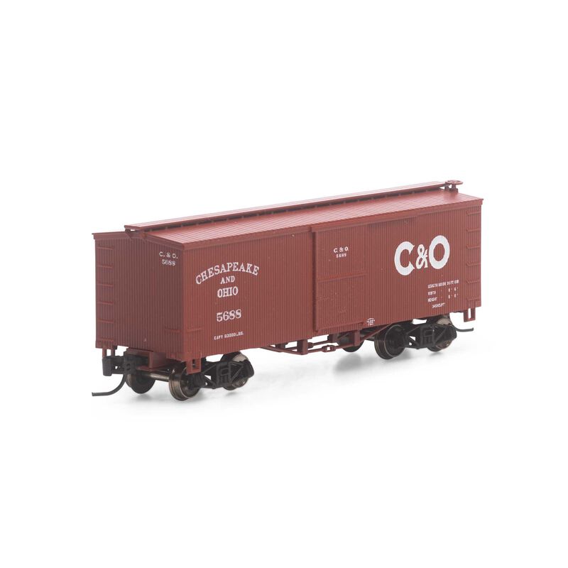 N 36' Old Time Wood Box, C&O #5688