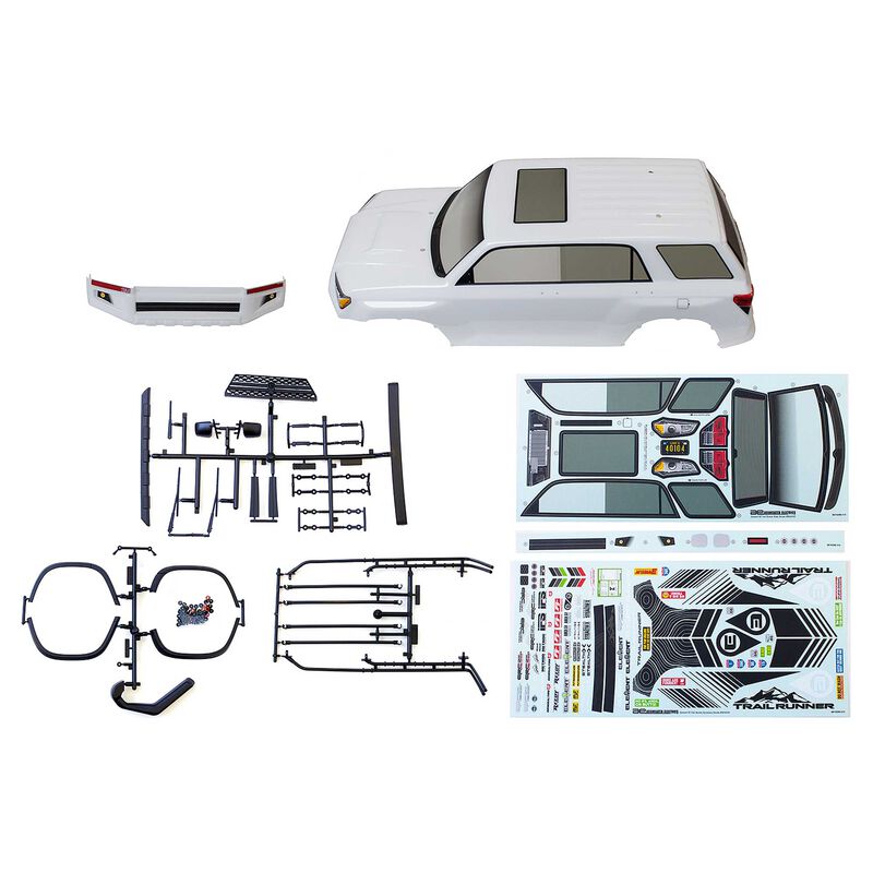 1/10 Pre-Painted Enduro Trailrunner Body, White