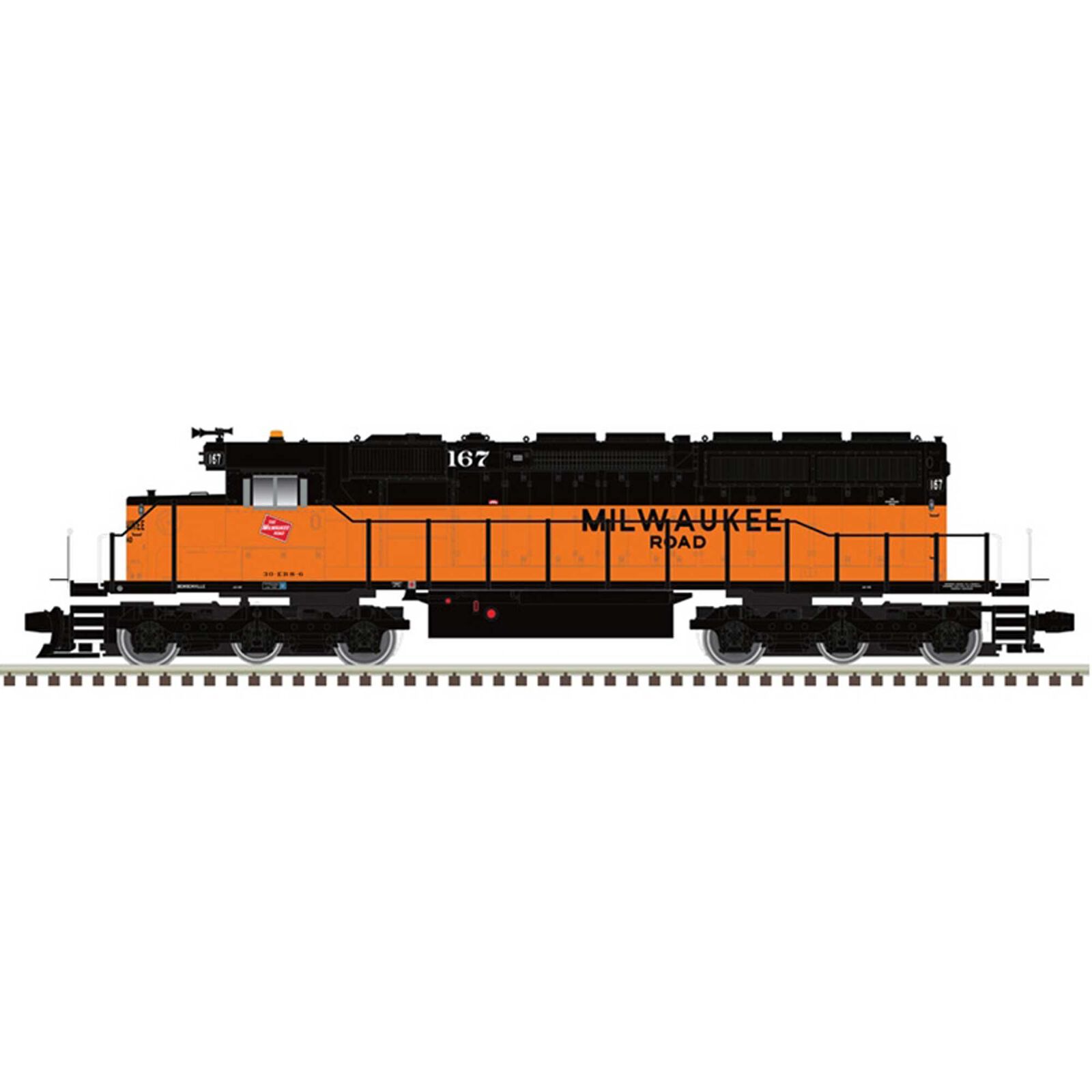 O Premier SD40-2 Locomotive Milwaukee Road 146