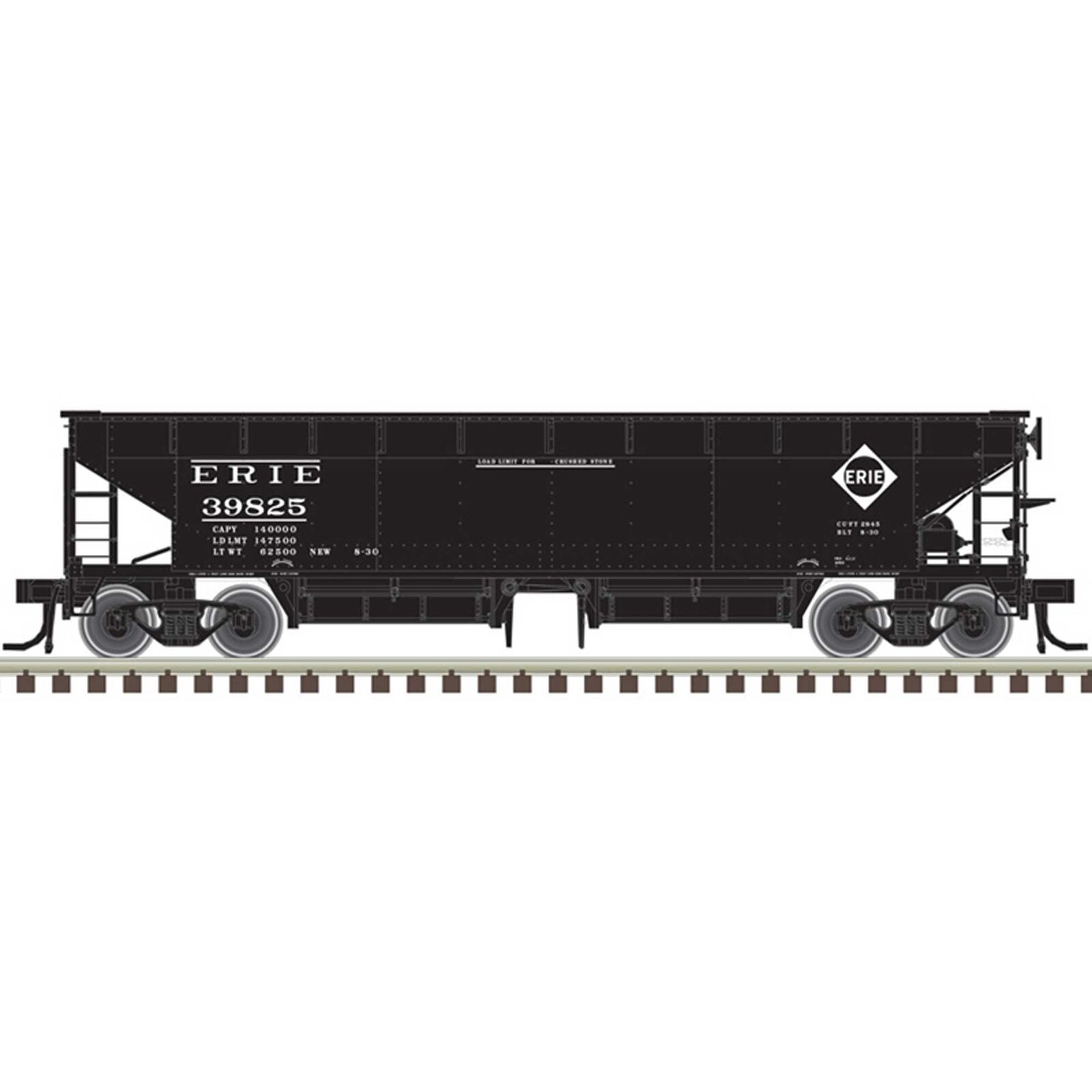 HO 70 Ton HartBallast Erie 39842, 39850, 39854