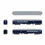 HO L&N Baggage-Combine Car #1603, Blue w/ Imitation Gold