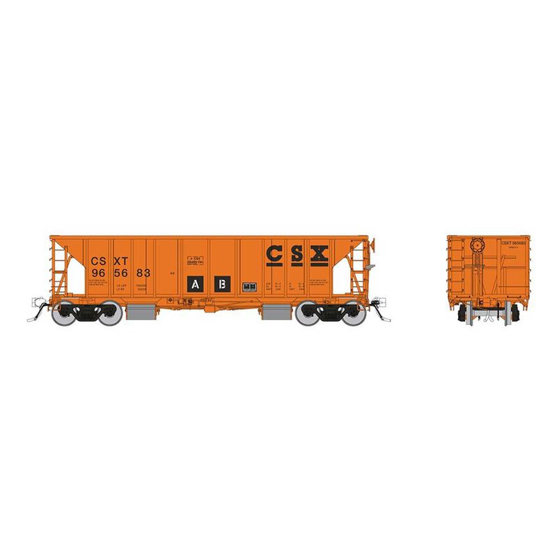 HO NSC Ballast Car: CSX: Single Car