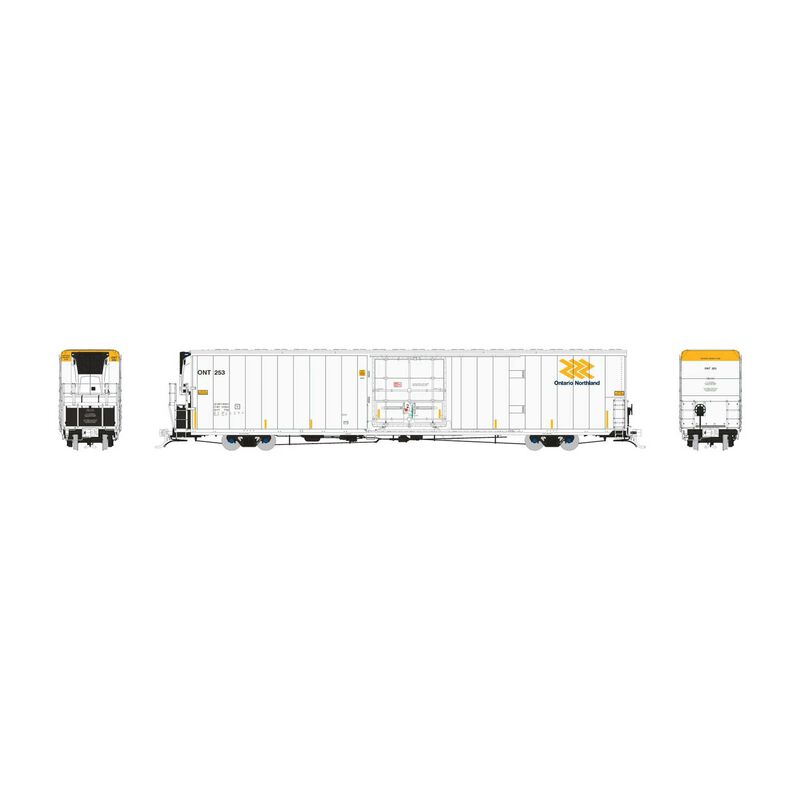HO Greenbrier 7780cuft Reefer: Ontario Northland: 3-Pack