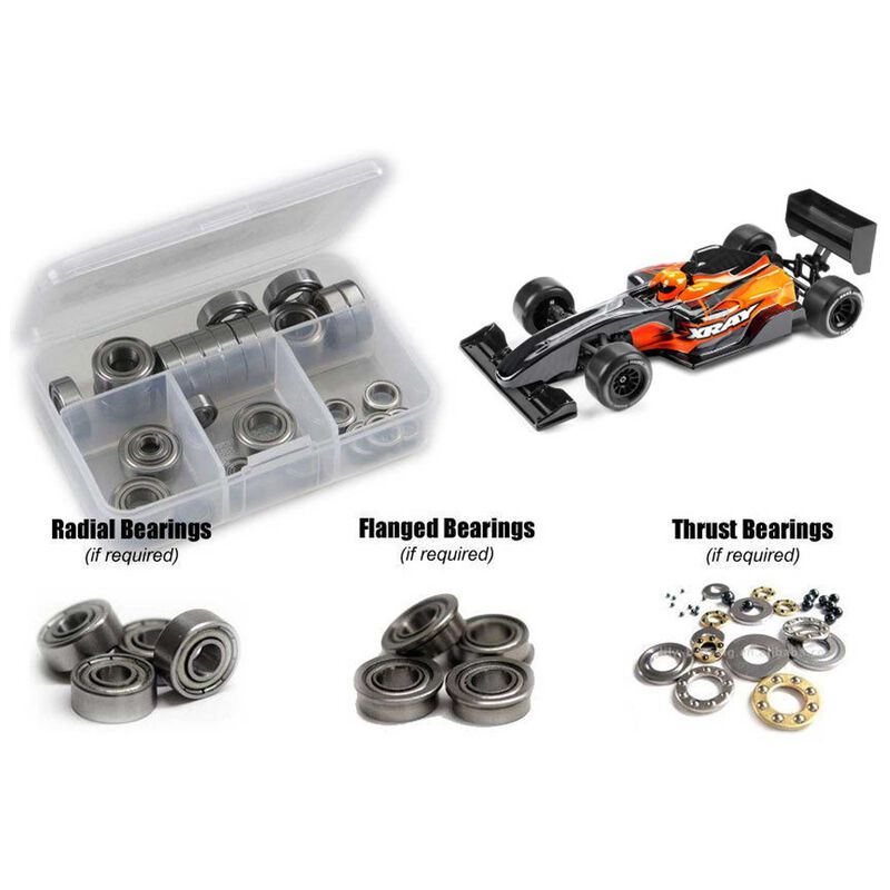 Team XRAY X1 2024 F1 1/10th (#370708) Metal Shielded Bearing Kit