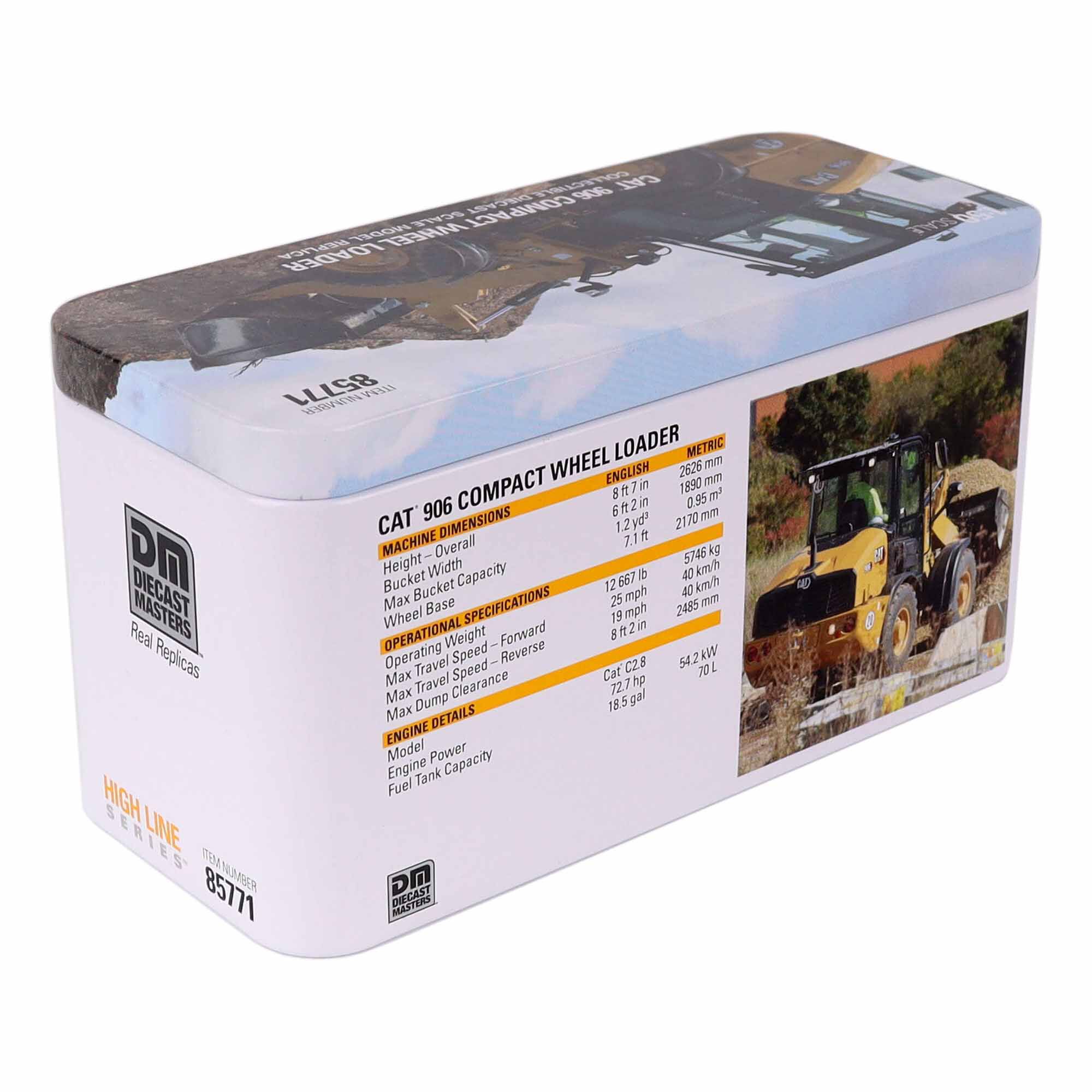 CAT 906 コンパクトホイールローダー 1:50スケール CAT 906 コンパクトホイールローダー 1:50スケール 1:50 Cat 906