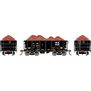 HO 26' PC&F Ore Car Tight-Bottom Low Side with Load, CLMX #10034