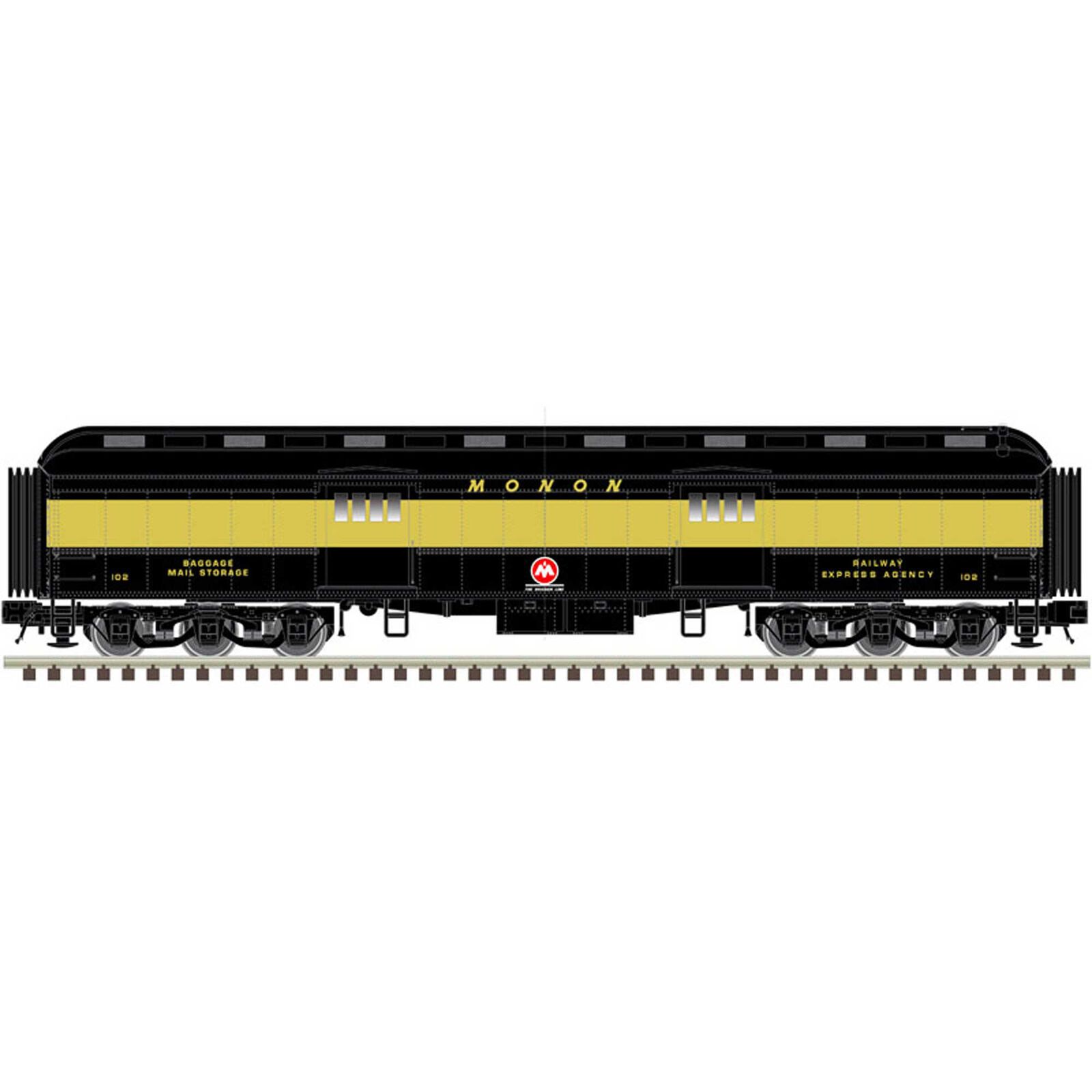 N Trainman 60' Baggage Car MONON #103