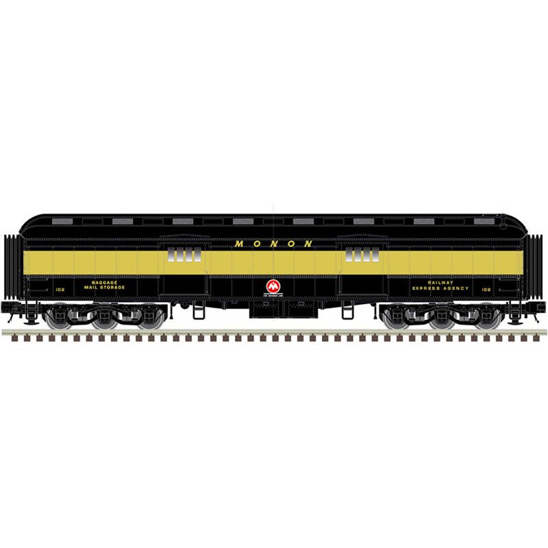 N Trainman 60' Baggage Car MONON #103