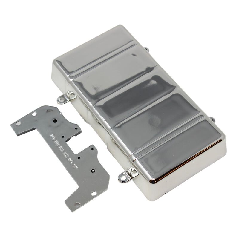 Steering Tray and Trunk Pan, Chrome (2)