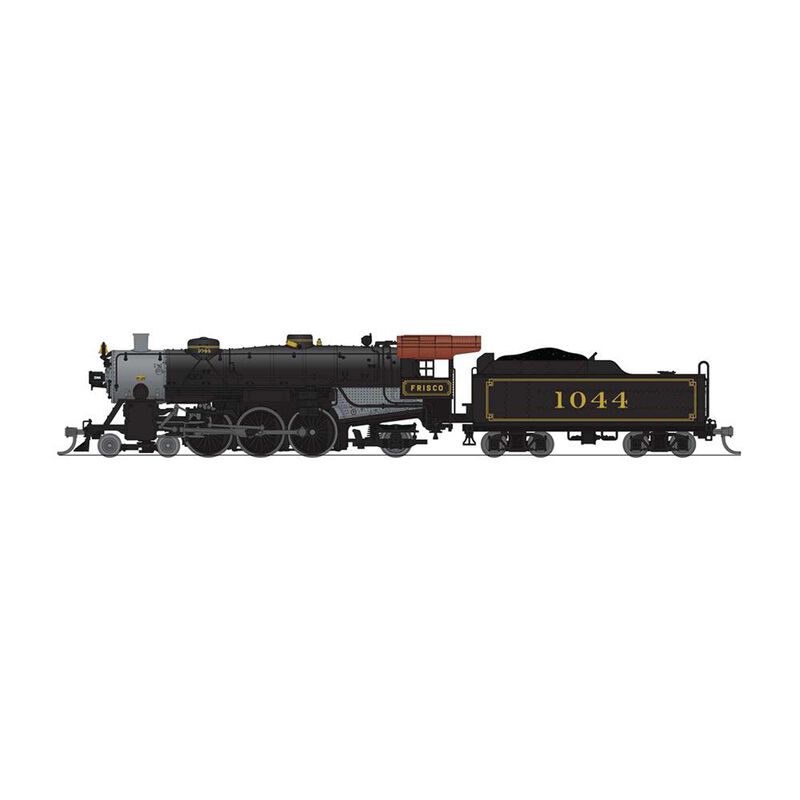 N Light Pacific 4-6-2 Steam Locomotive, FRISCO 1044, with Paragon4