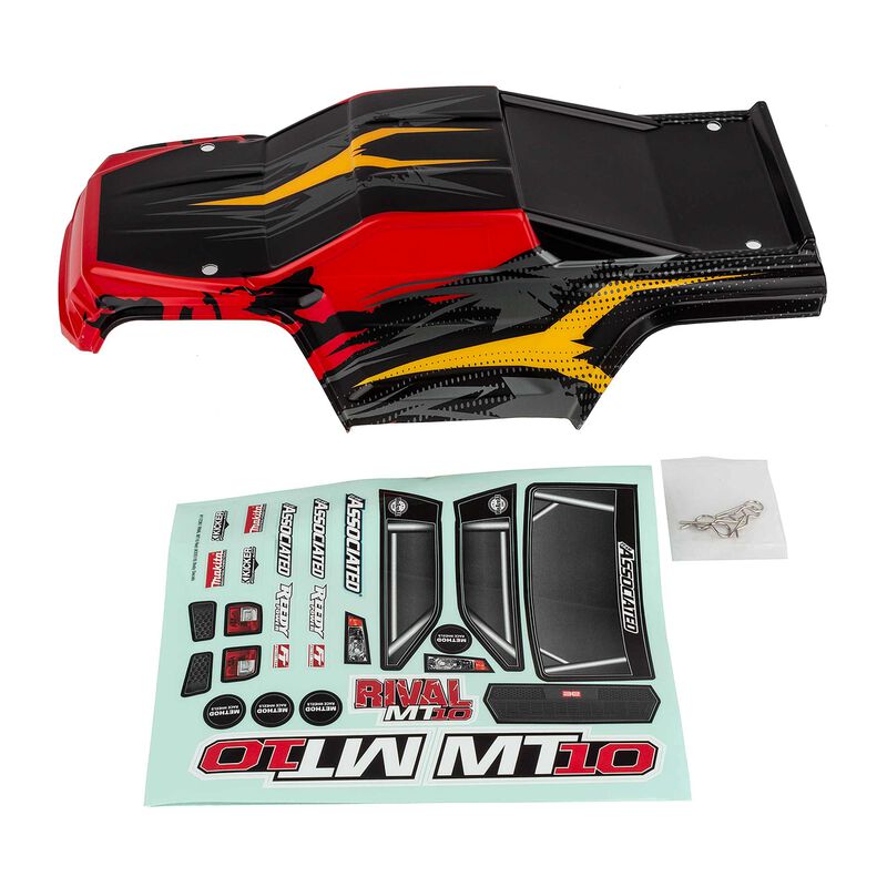 RIVAL MT10 Body V2, Red / Yellow