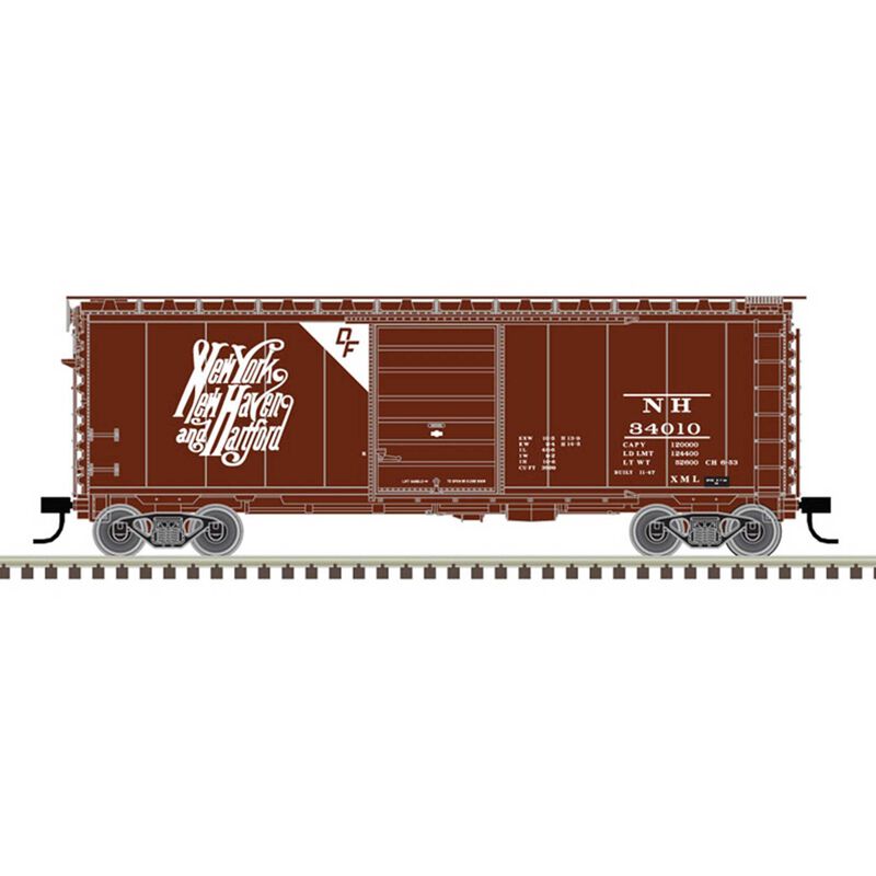 N 40' PS-1 Box Car New Haven Script DF 34010