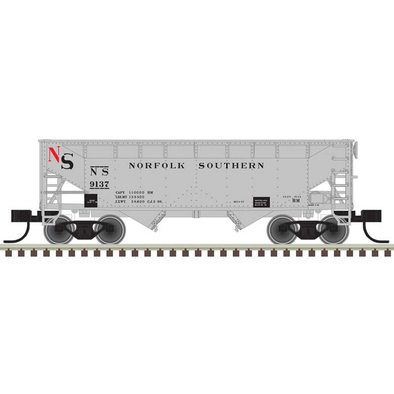 N 2Bay OffsetHopper Norfolk Southern 9137