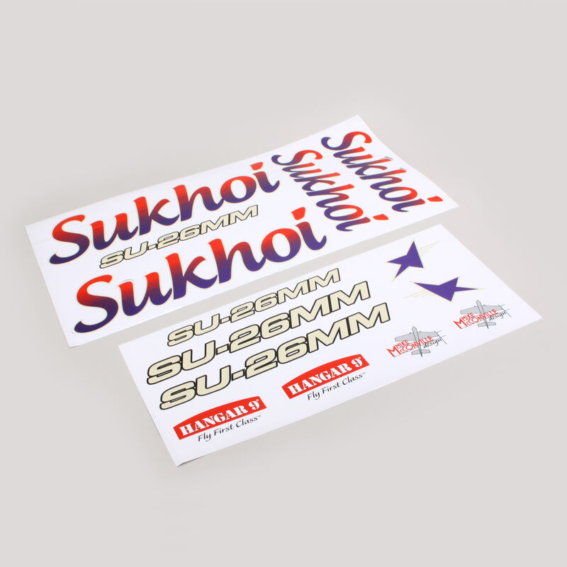 Decal Sheet: 3.1m Sukhoi SU-26MM