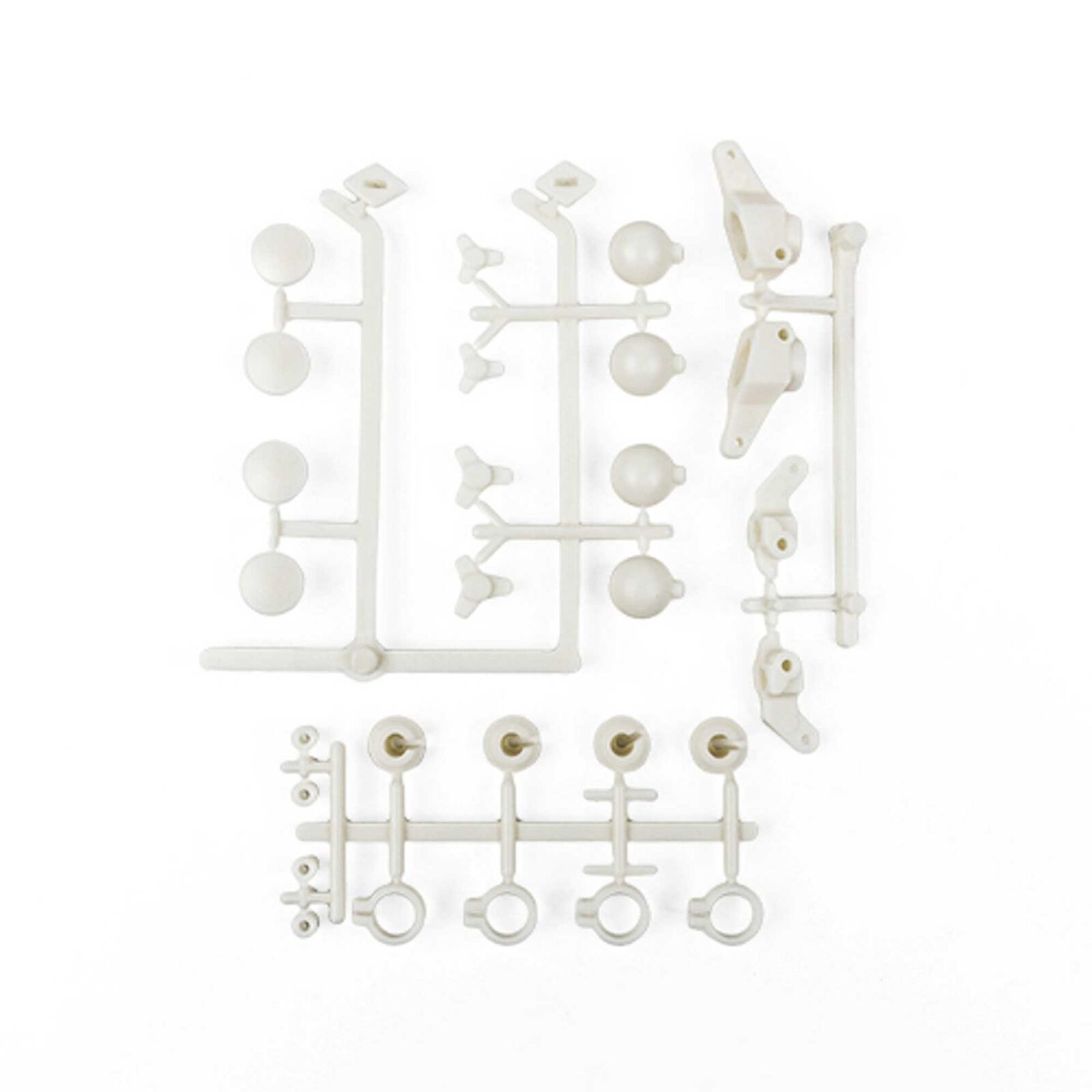 Steering Blocks, Rear Hubs & Shock Parts, 1/10 Team Associated RC10