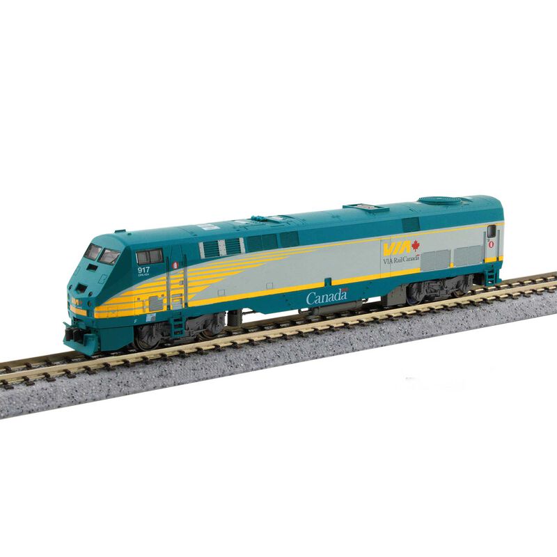 N P42 "Genesis" Locomotive, VIA Rail #917 w/ Pre-Installed DCC