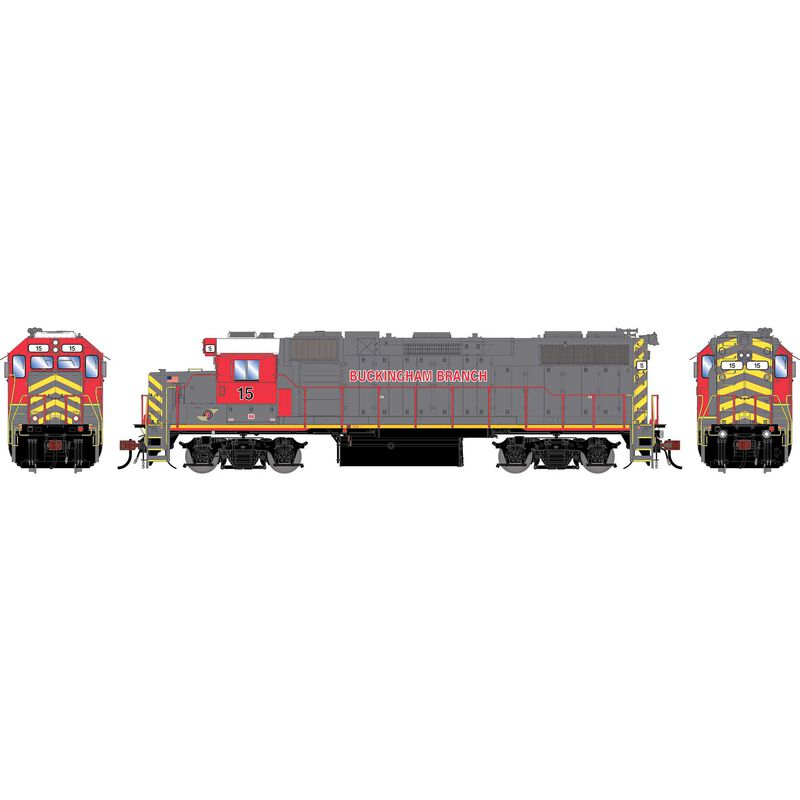 HO GEN GP38-2 Locomotive w/DCC & Sound, BB #15