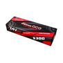7.4V 5300mAh 2S 60C Hardcase Lipo Battery: XT60