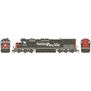 HO SD45T-2 Locomotive with DCC & Sound, SP/Speed Letter #9402
