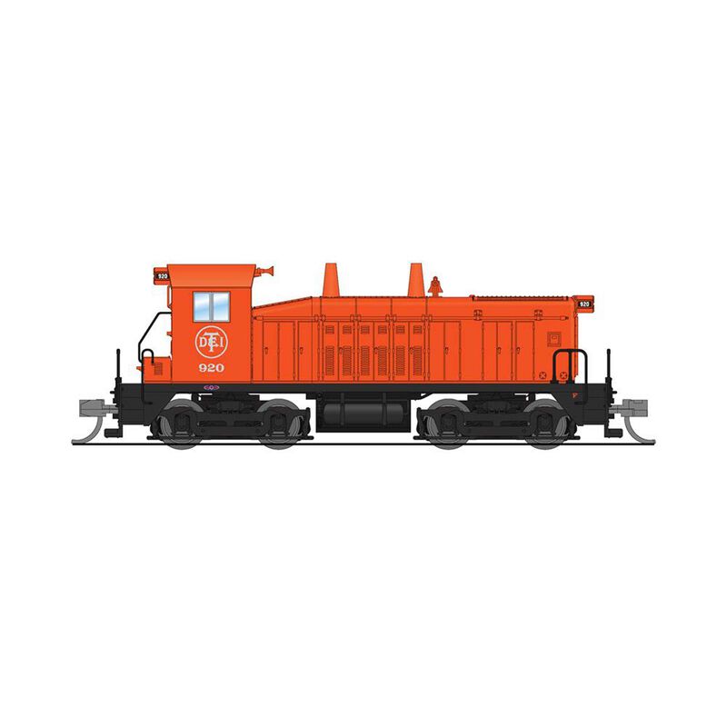 N EMD SW7 Locomotive, DT&I 923, Orange with Cab Monogram, Paragon4