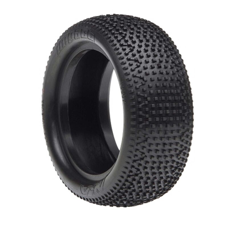 1/10 Impact Front 4WD Tires, Super Soft (2): Buggy