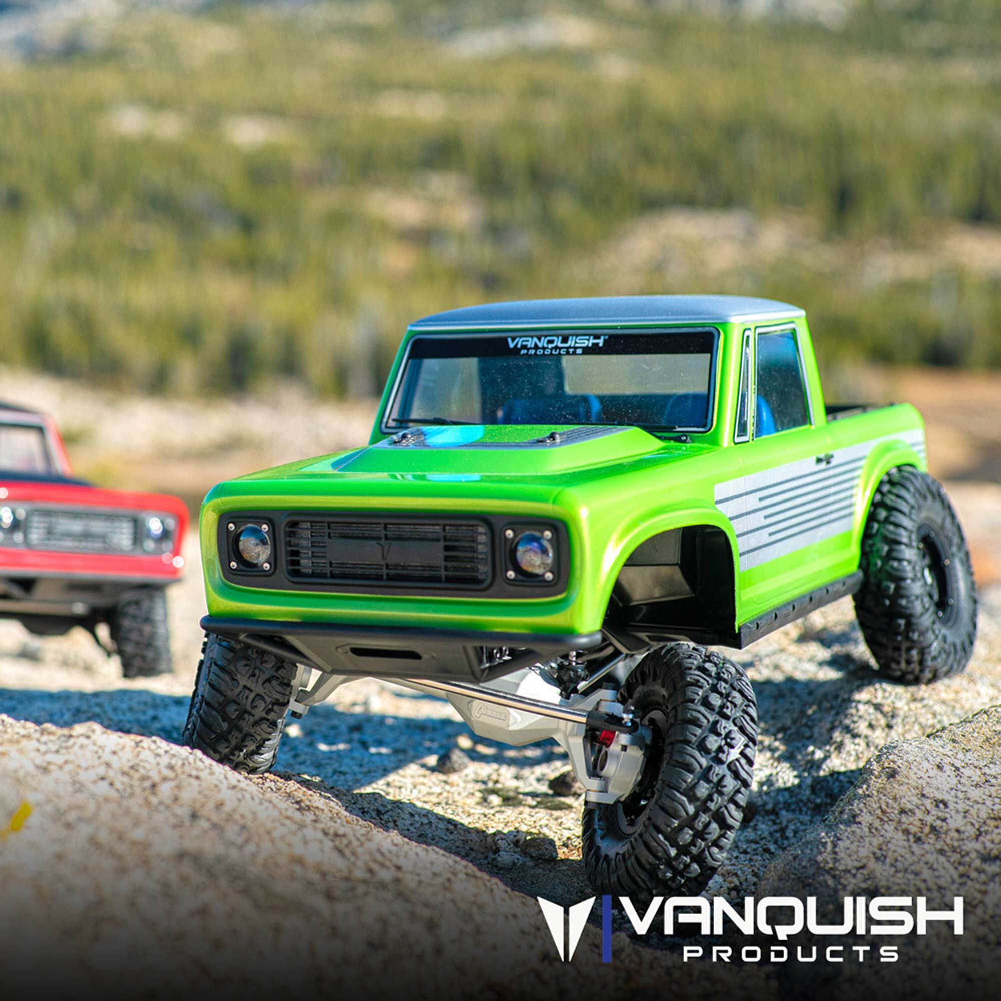 Vanquish Products 1/10 VS4-10 Ultra Clear Anodized Axles, Origin