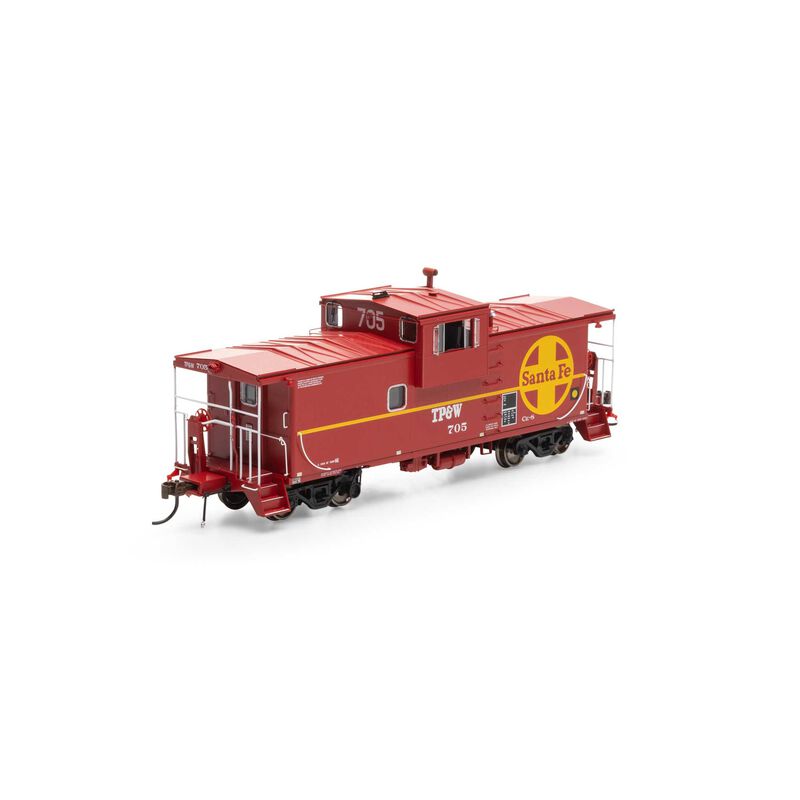 HO ICC Caboose with Lights & Sound, TP&W #705