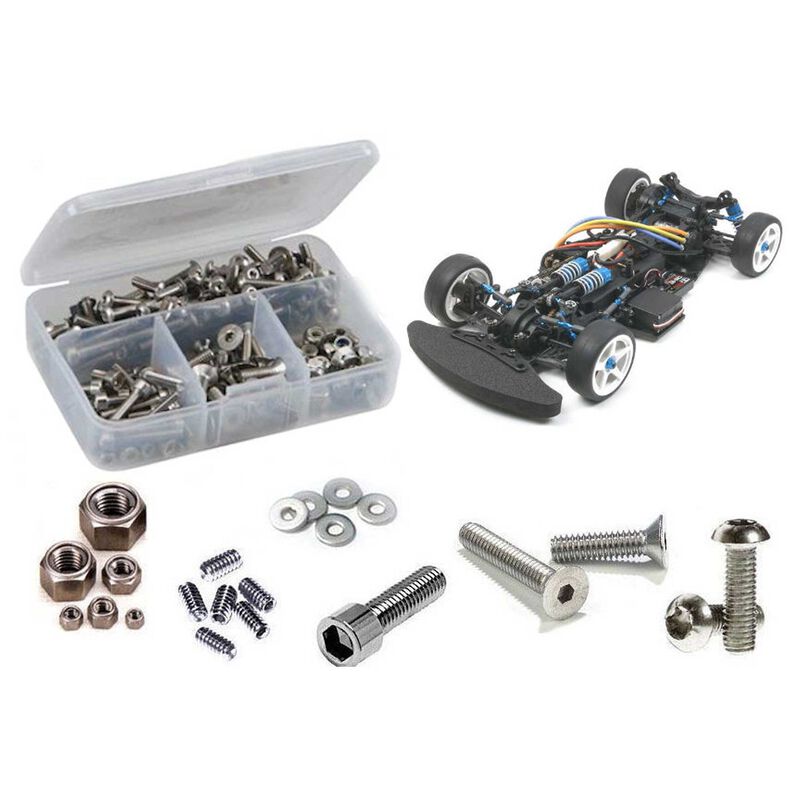 Stainless Steel Screw Kit, 1/10 Tamiya TA06 Pro