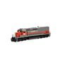 HO SD40T-2 Locomotive with DCC & Sound, Potash/WRIX #35022