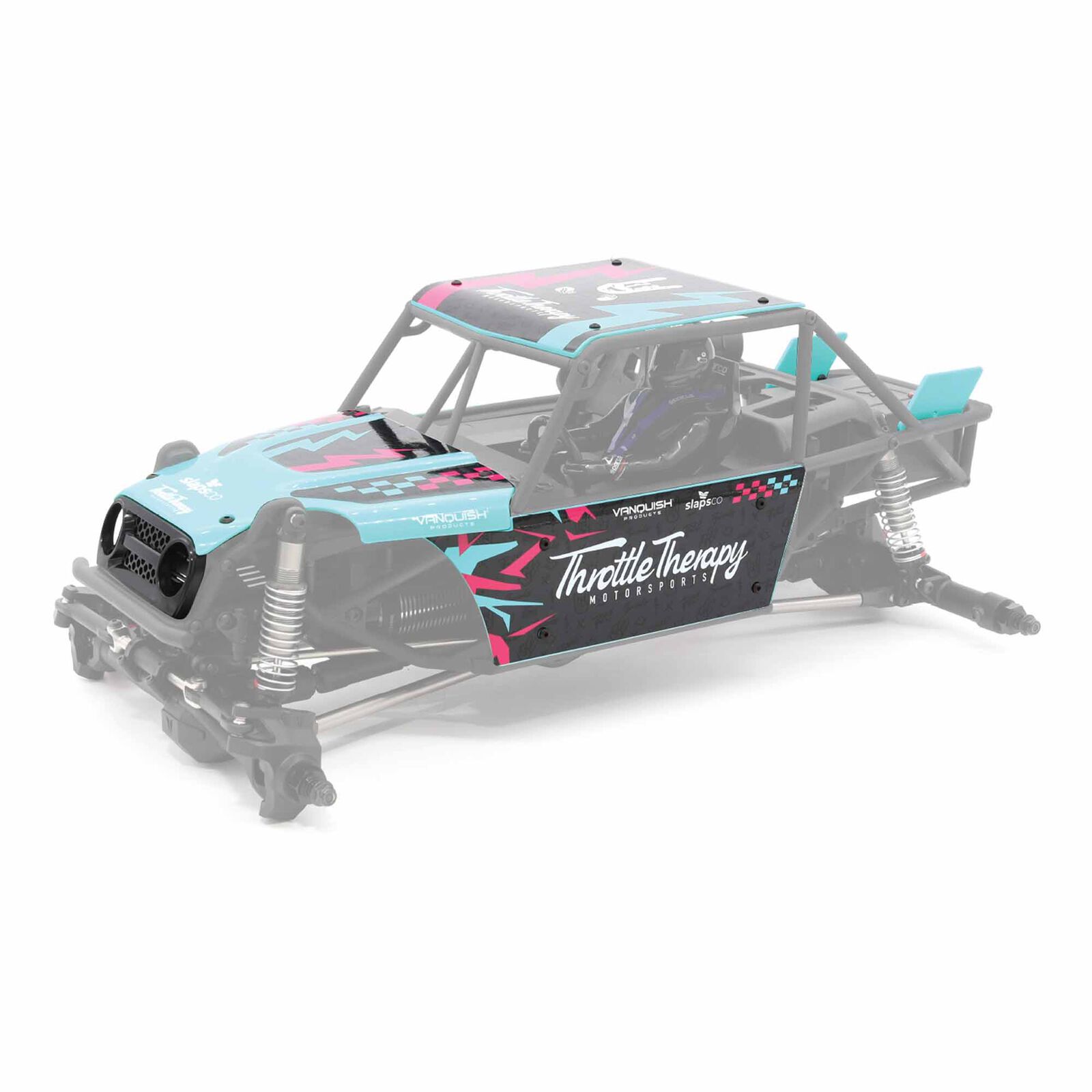 Body Panels, 1/10 H10 Optic 4x4 Trail Buggy, Teal