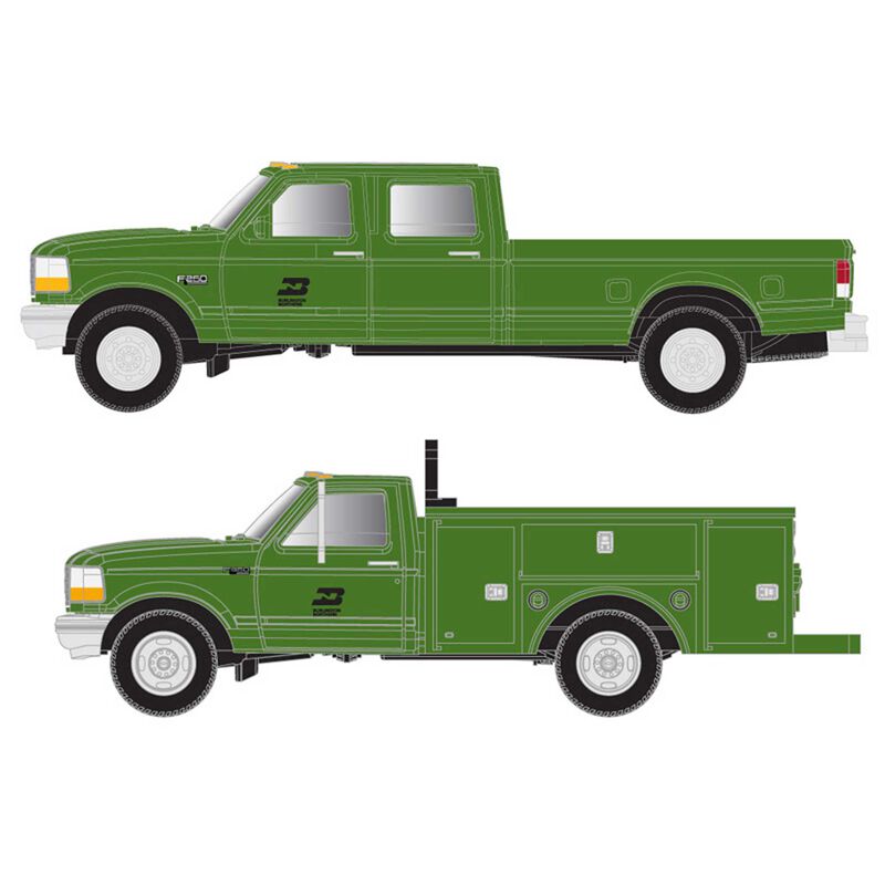 N Ford F-250/F-350 Sets Burlington Northern
