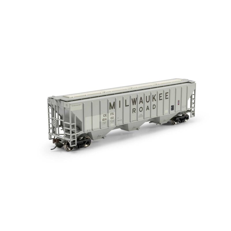 Athearn HO ATH PS 4740 Covered Hopper, Primed For Grime CEFX #15460