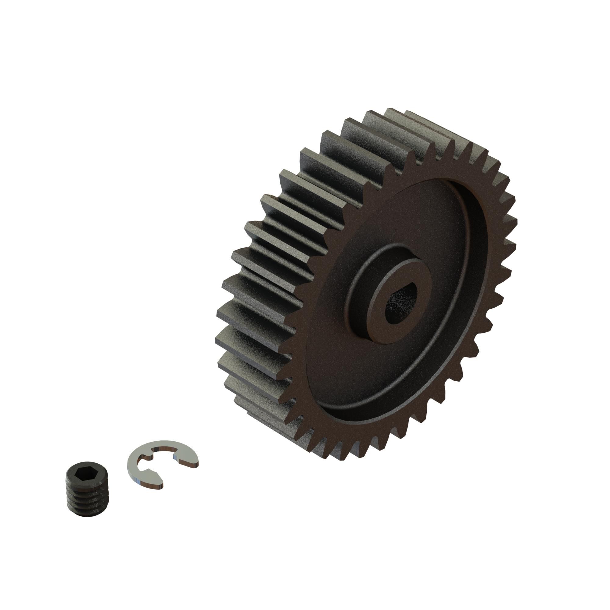 thumbnail image 2 of Powerhobby HD 46T Mod1 5mm Pinion Gear – 1 Mod Pitch – Speed Run / Drag Racing RC 2 of 5
