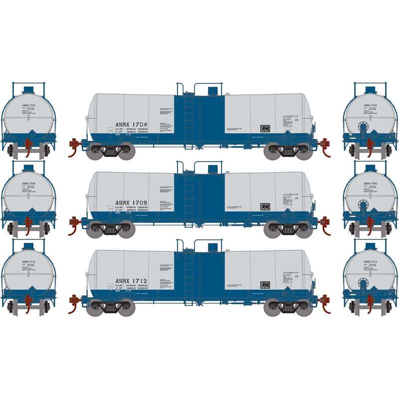HO 16,000 Gallon Clay Tank, ASRX #1704 / #1709 / #1712 (3)