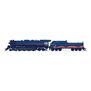 N Reading T1 4-8-4 Locomotive, Independence Day Paint, Patriotic