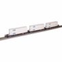N MAXI-IV BNSF Old Logo 3-Car Set with CSX Containers (White)