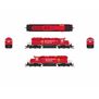 N, EMD SD40-2, CP 6606, Golden Beaver Scheme, No-Sound / DCC-Ready