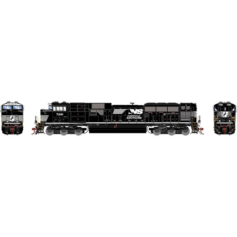 HO EMD SD70ACU Locomotive, NS #7281