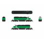 N, EMD SD40-2, BNSF 1686, BN Black/Green/White w/ Patch, Paragon4 Sound/DC/DCC