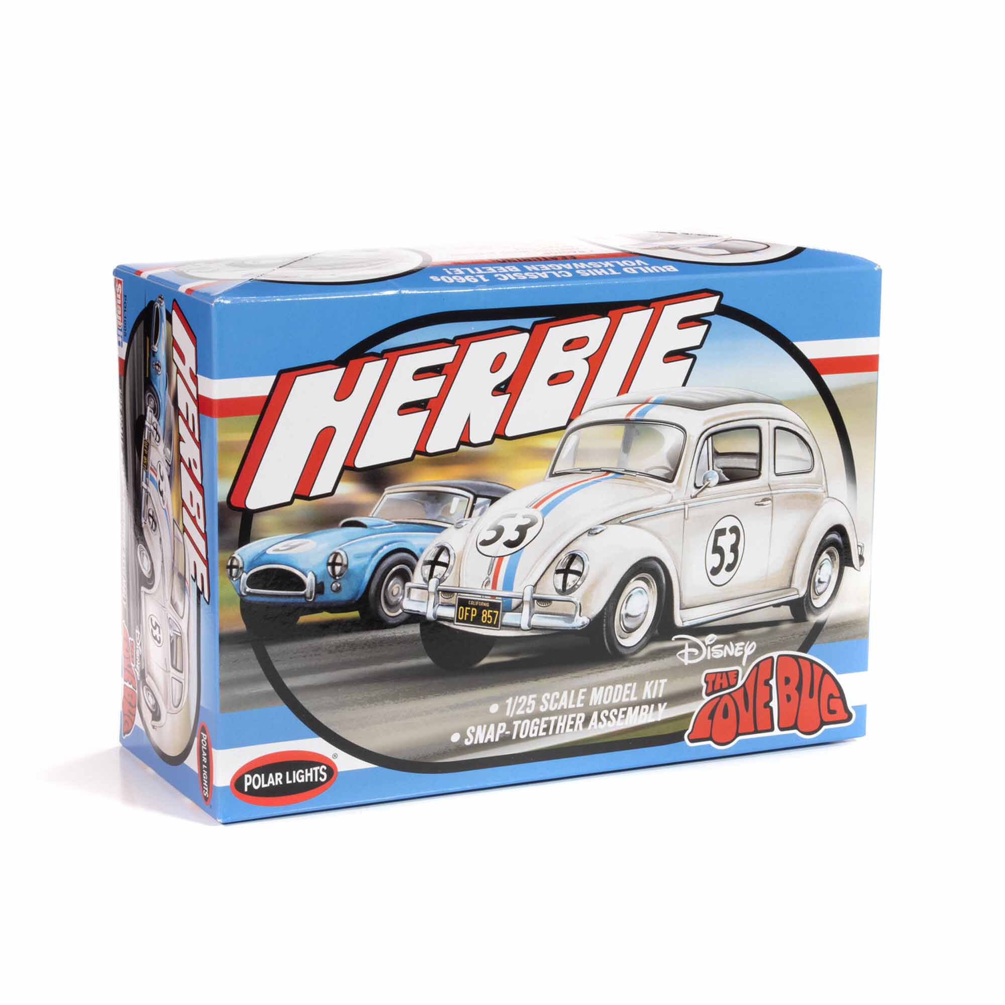 Polar Lights 1/25 Herbie Volkswagon Beetle Snap Model Kit | Tower