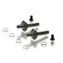 Slash Bandit Titanium Front Axles, 1 Pair For Street Eliminator