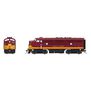 HO EMD F3A Locomotive, SOO 202A, Maroon & Imitation Gold with Paragon4