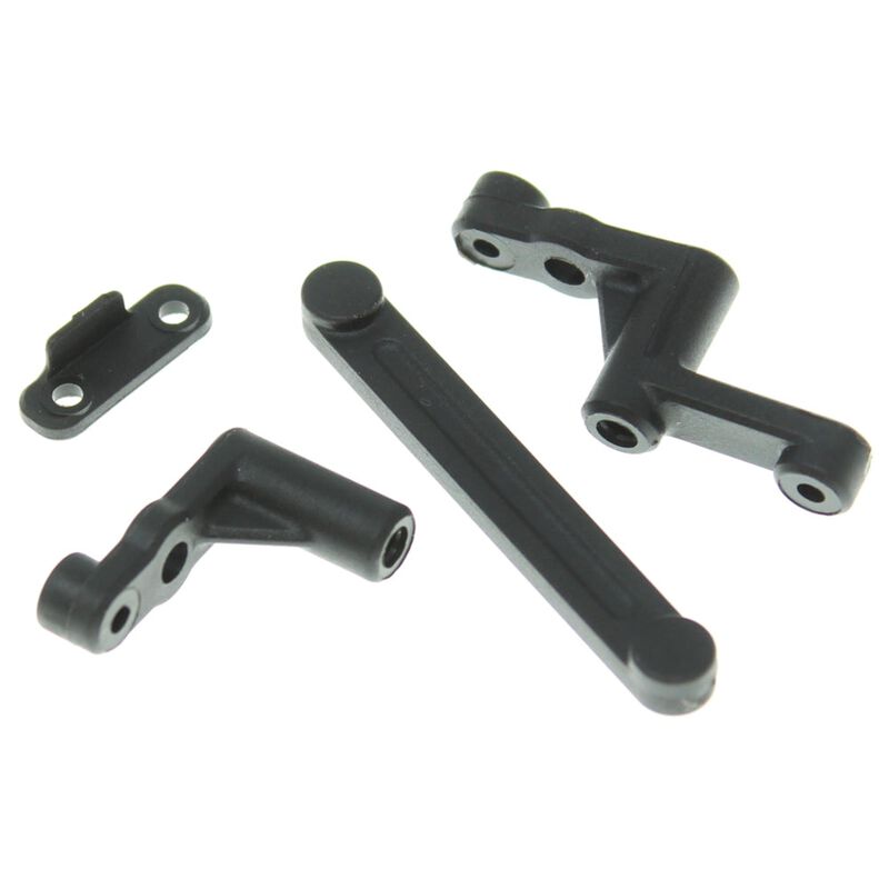 Bellcrank with Ackermann Plate, 1/16 Redcat Volcano-16