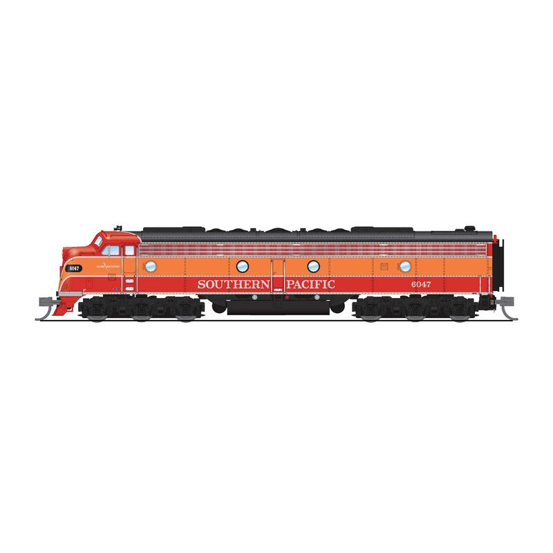 N EMD E9A Locomotive, SP 6052, Daylight