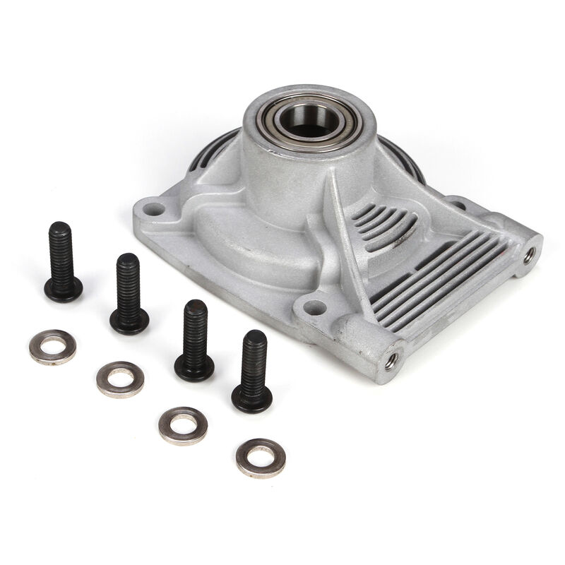 Clutch Mount with Bearings & Hard. (Assm): 5IVE-T, MINI WRC