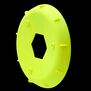 Wheel Stiffener: Evo Wheel, Yellow (4) : Truggy