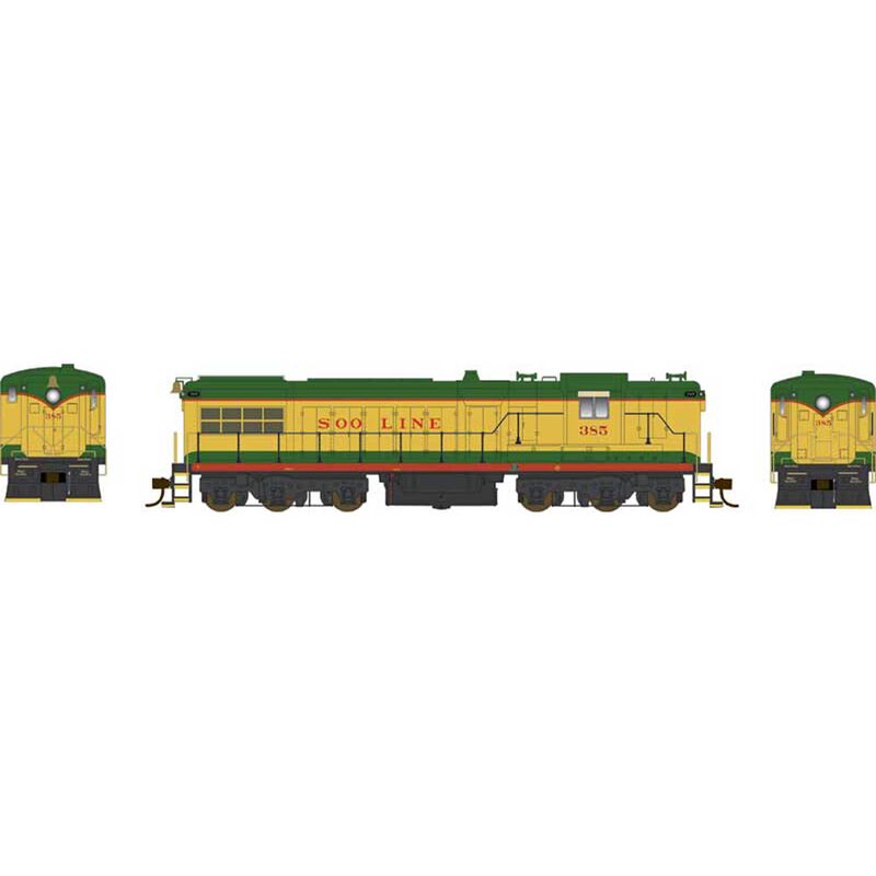 HO DRS 6-6-1500 SOO Loco #385 ex DSSA with sound